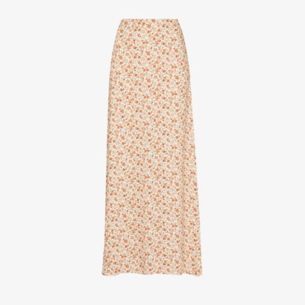 Reformation floral maxi Vista skirt